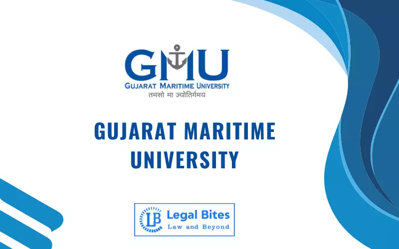 Gujarat Maritime University Admission Notification 2022 | LLM