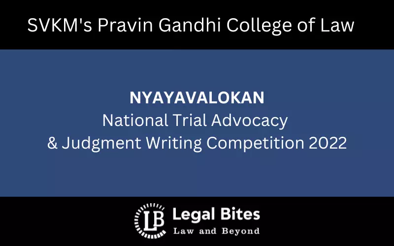 11th The Nyayavalokan | National Trial Advocacy & Judgment Writing Competition | SVKMs Pravin Gandhi College of Law