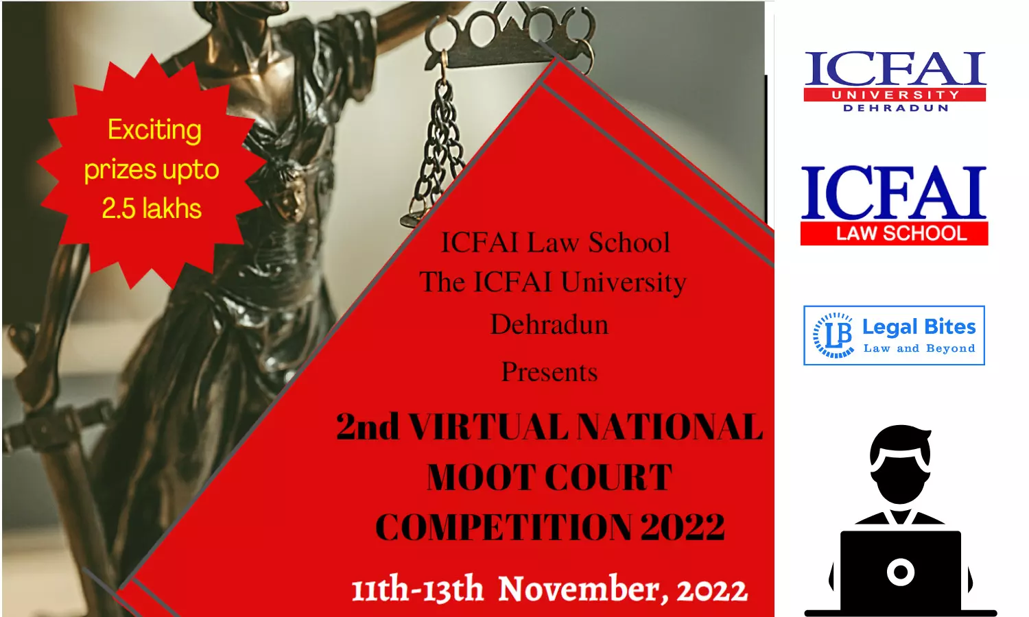2nd Virtual National Moot Court Competition, 2022 |  ICFAI Law School, Dehradun