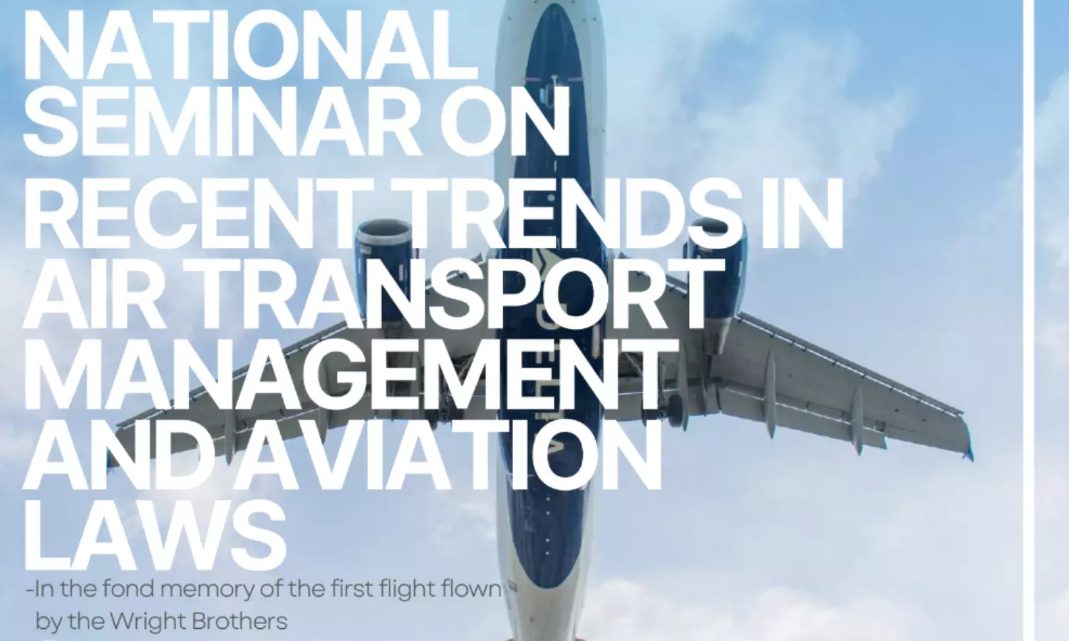 National Seminar on Recent Trends in Air Transport Management and Aviation Laws | DSNLU | 11th February 2023
