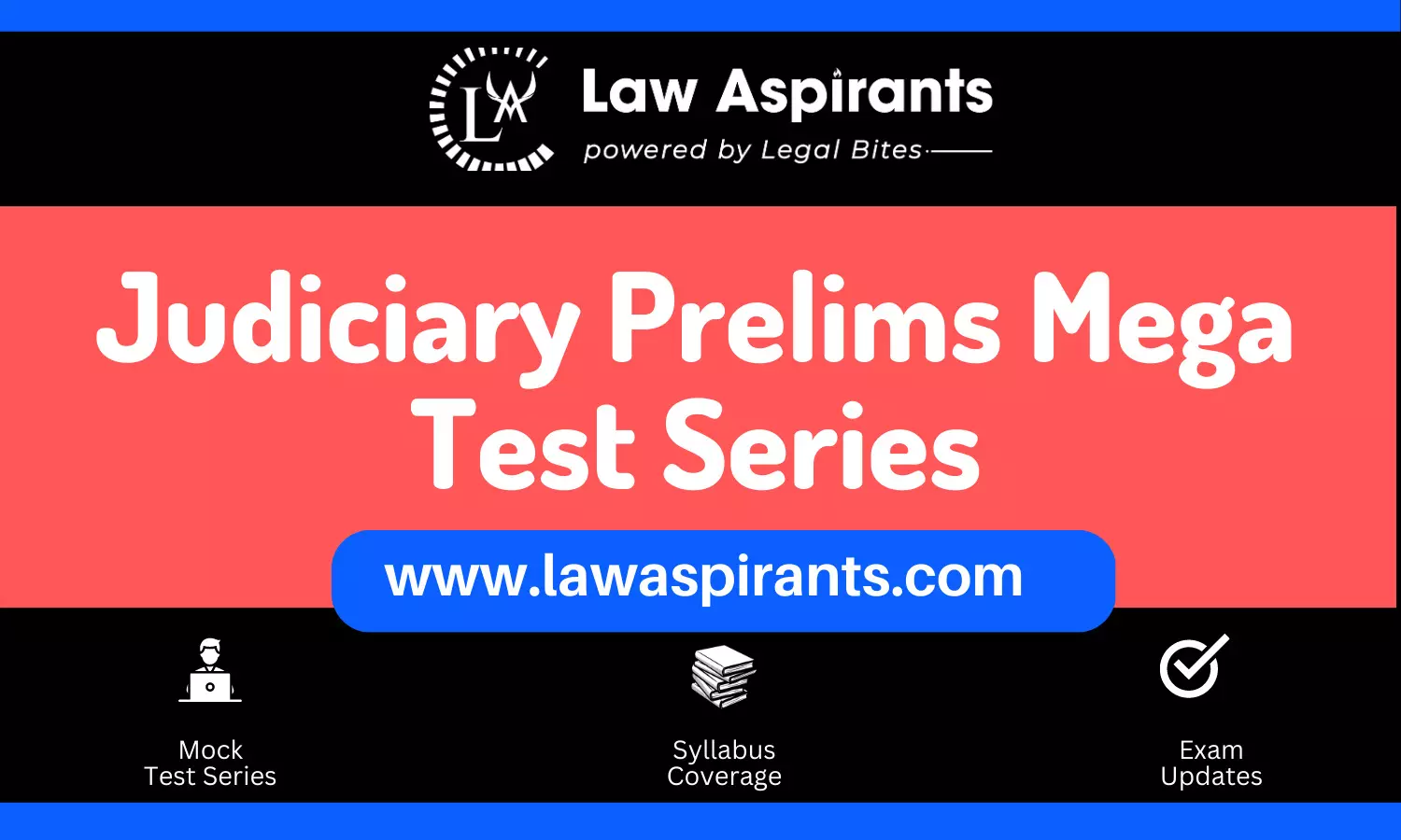 Judiciary Prelims Mega Test Series for Law Aspirants | Topic-Wise 10,000+ MCQs
