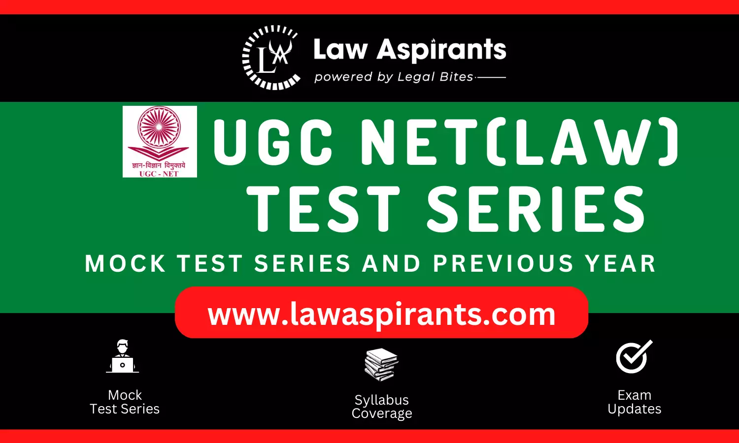 UGC NET (Law) Mock Test Series for Law Aspirants | 10 Mock Tests Full Length Paper I and Paper II
