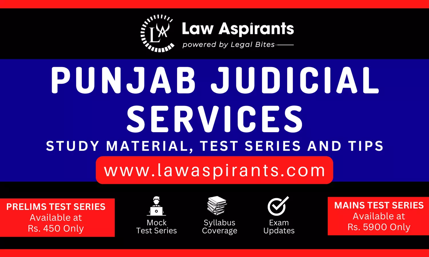 Punjab Judiciary Prelims Mock Test Series for Law Aspirants | 10 Mocks