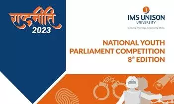 Rashtraniti 2023 (8th Edition of National Youth Parliament Competition) | IMS Unison University, Dehradun