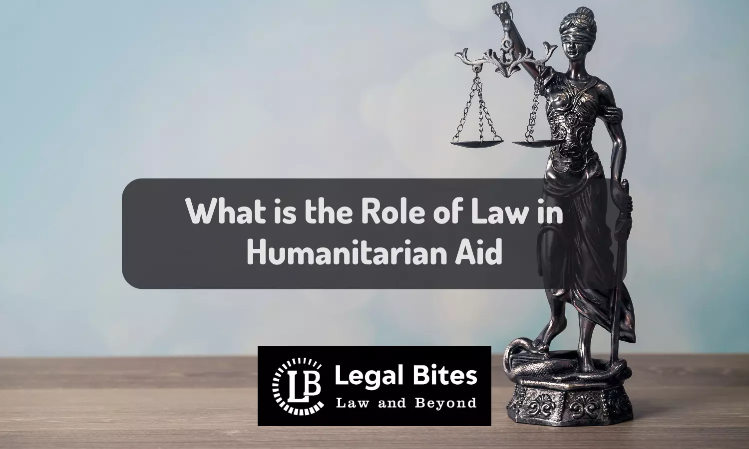 What is the Role of Law in Humanitarian Aid?
