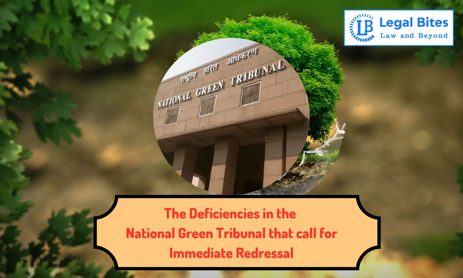 The Deficiencies in the National Green Tribunal that call for Immediate Redressal