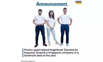 Photon Legal helps Bengaluru-based PagarBook make successful $5.6 million acquisition of Singapore-based Vara Technologies