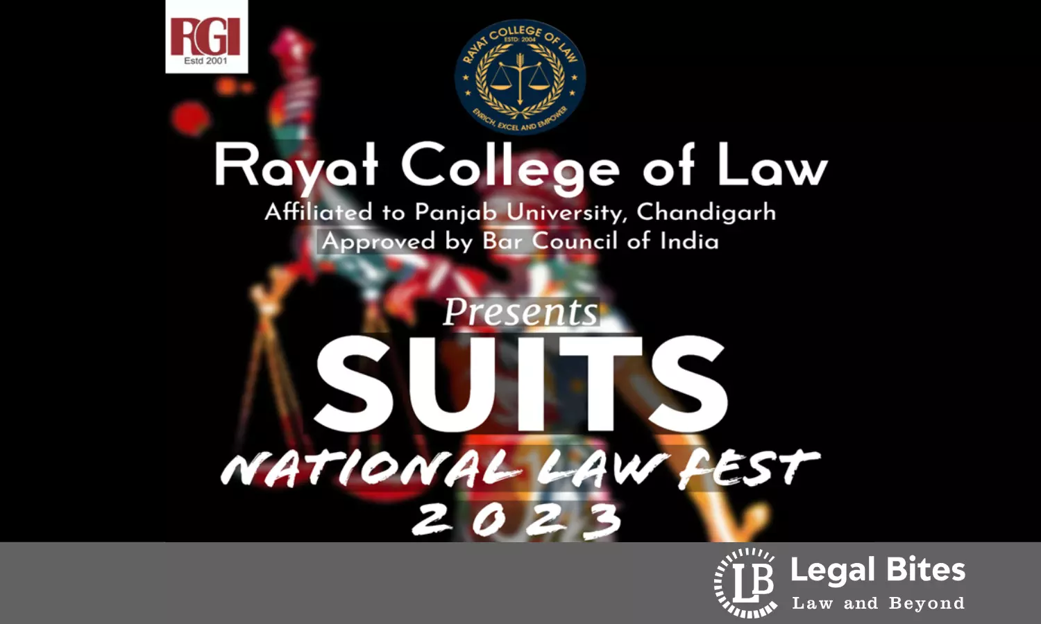 SUITS: 2nd National Law Fest 2023 | Rayat College of Law (RCL) Railmajra