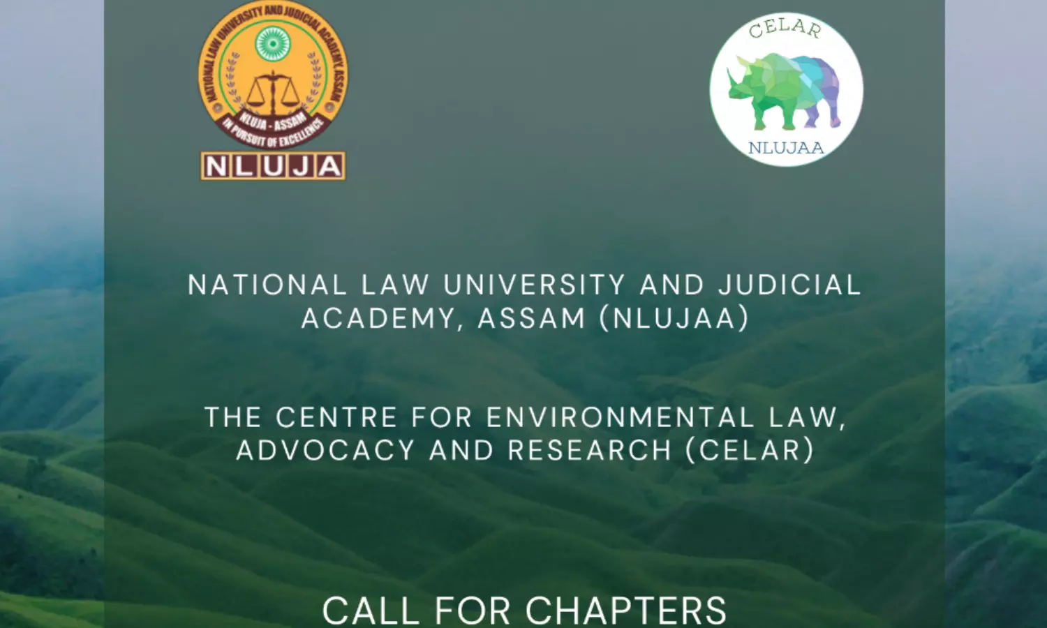 Call for Chapters for Book on Natural Resource Management | CELAR, NLUJAA | February 28, 2023.