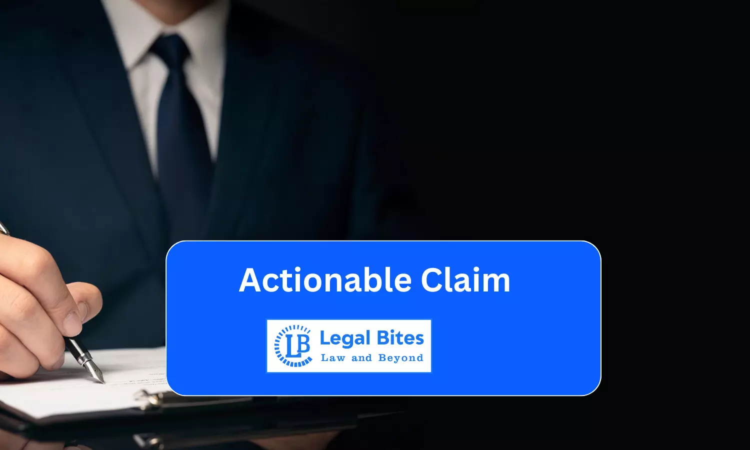 Actionable Claim under Property Law