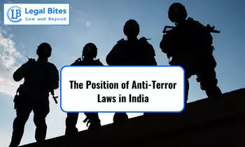 The Position of Anti-Terror Laws in India