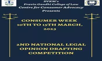 2nd National Legal Opinion Drafting Competition 2023 | SVKMs Pravin Gandhi College of Law | 10-15 March 2nd National Legal Opinion Drafting Competition 2023 | SVKMs Pravin Gandhi College of Law | 10-15 March