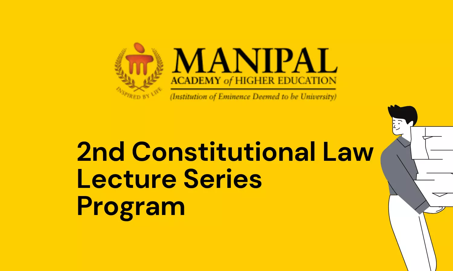 2nd Constitutional Law Lecture Series Program 2023 | Manipal Law School Bengaluru | 17th March