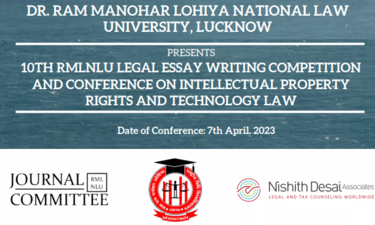 10th RMLNLU International Legal Essay Competition (RILEC) Conference and Workshop, 2023 | 7th April