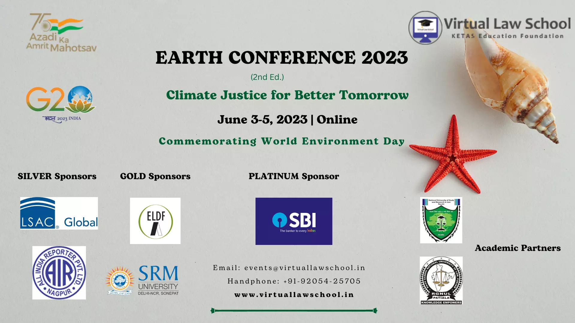 Call for Submission | 2nd Earth Conference on Climate Justice for Better Tomorrow 2023 | Virtual Law School, KETAS Education Foundation | Submit by May 27