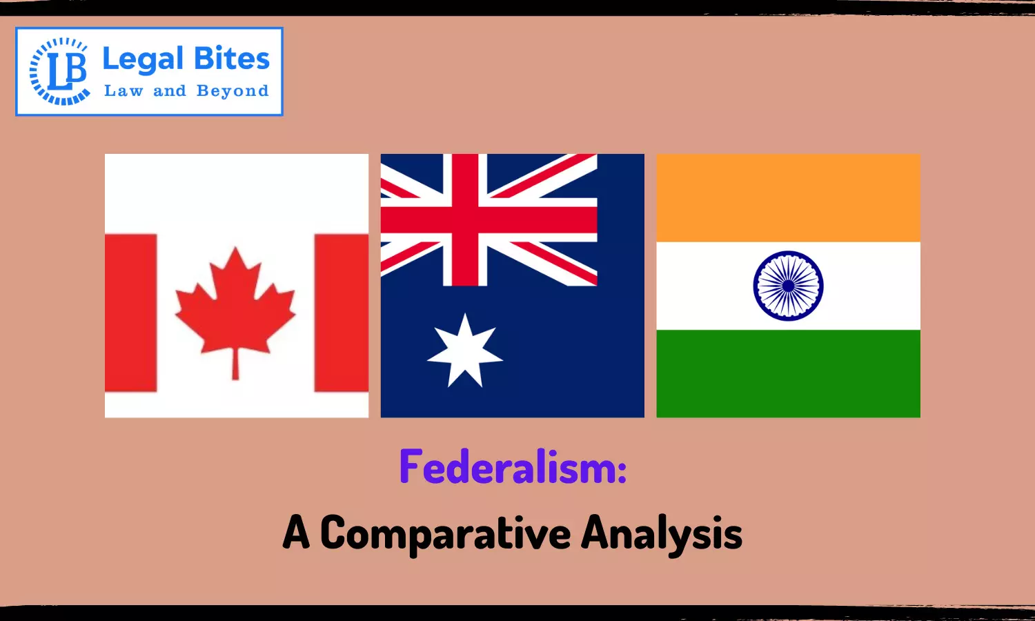 Federalism: A Comparative Analysis of Canada, Australia, and India