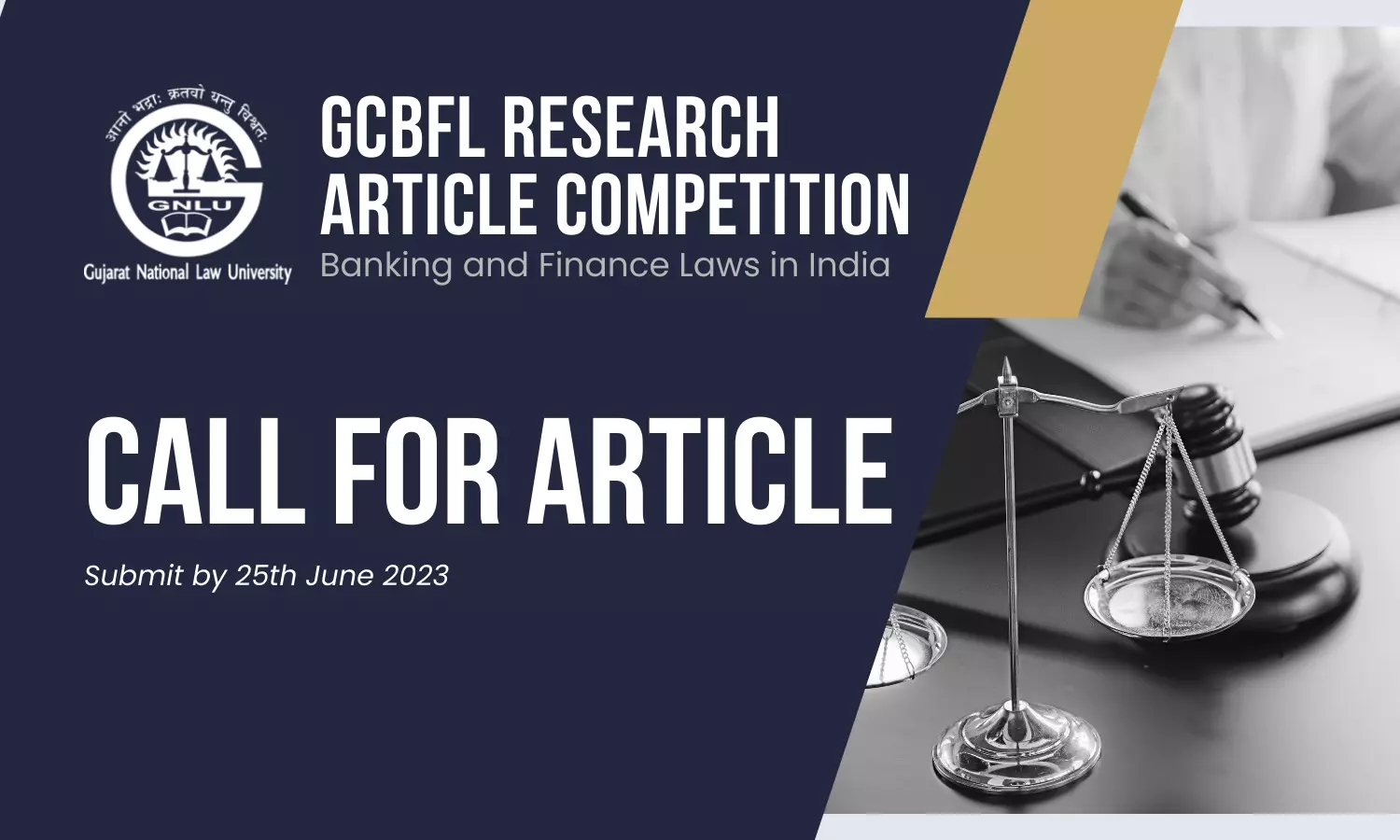 GCBFL Research Article Competition on Banking and Finance Laws | Submit by 30th June 2023.
