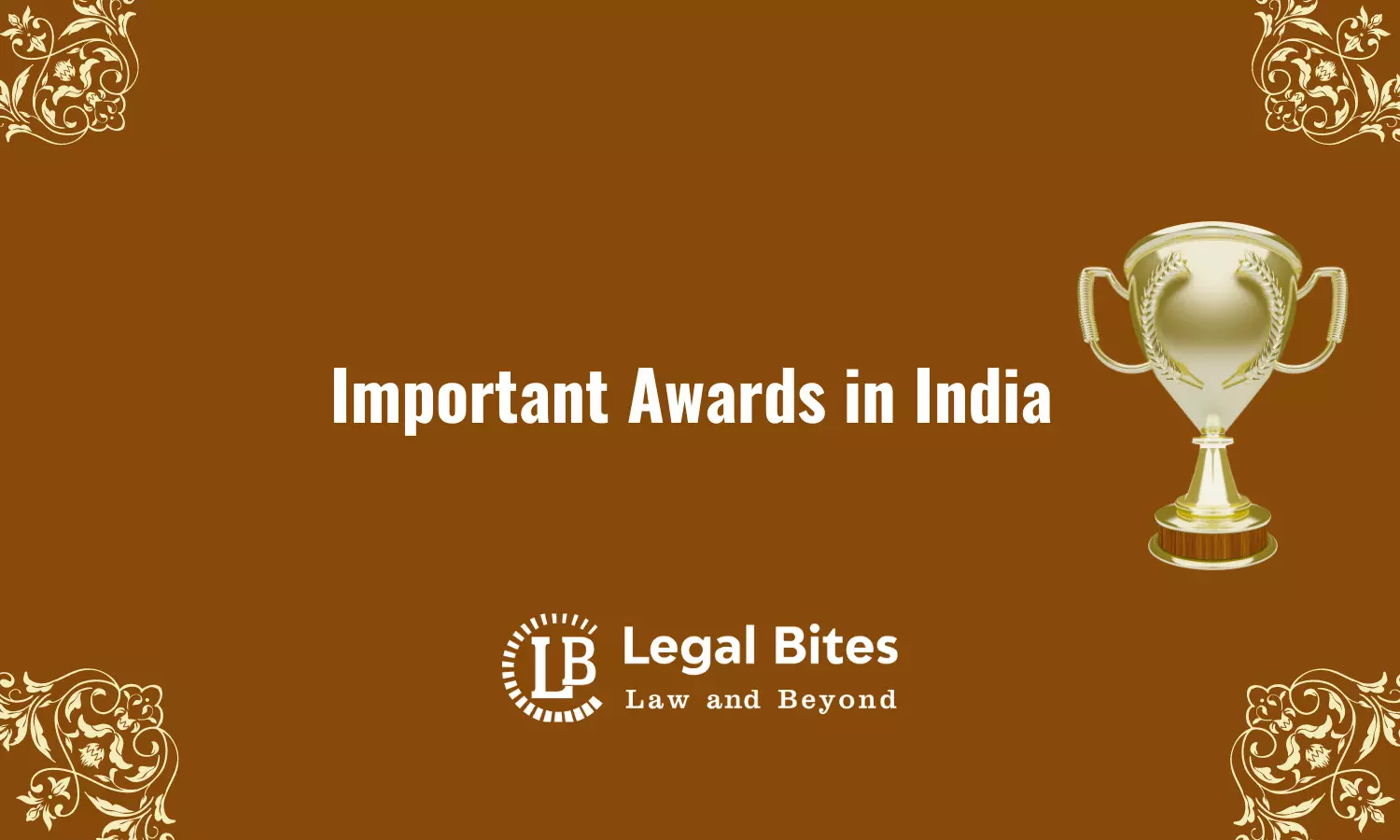 Important Awards in India