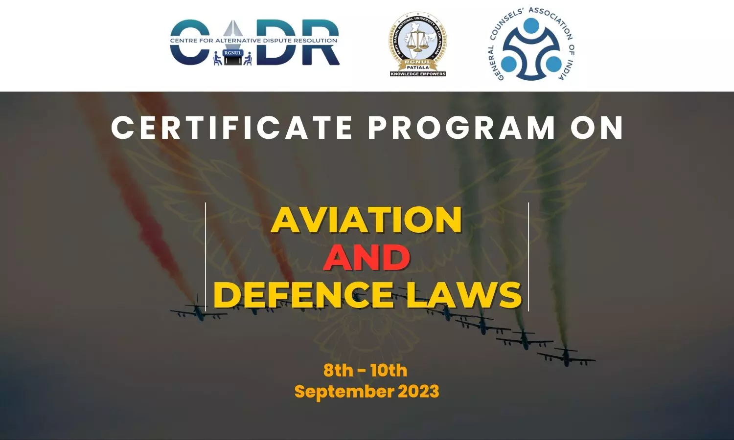 RGNUL Certificate Program on Aviation and Defence Laws