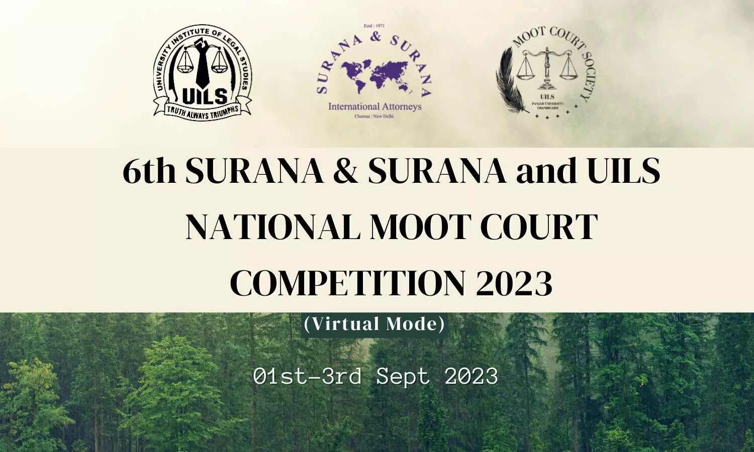 6th Surana & Surana and UILS National Moot Court Competition 2023