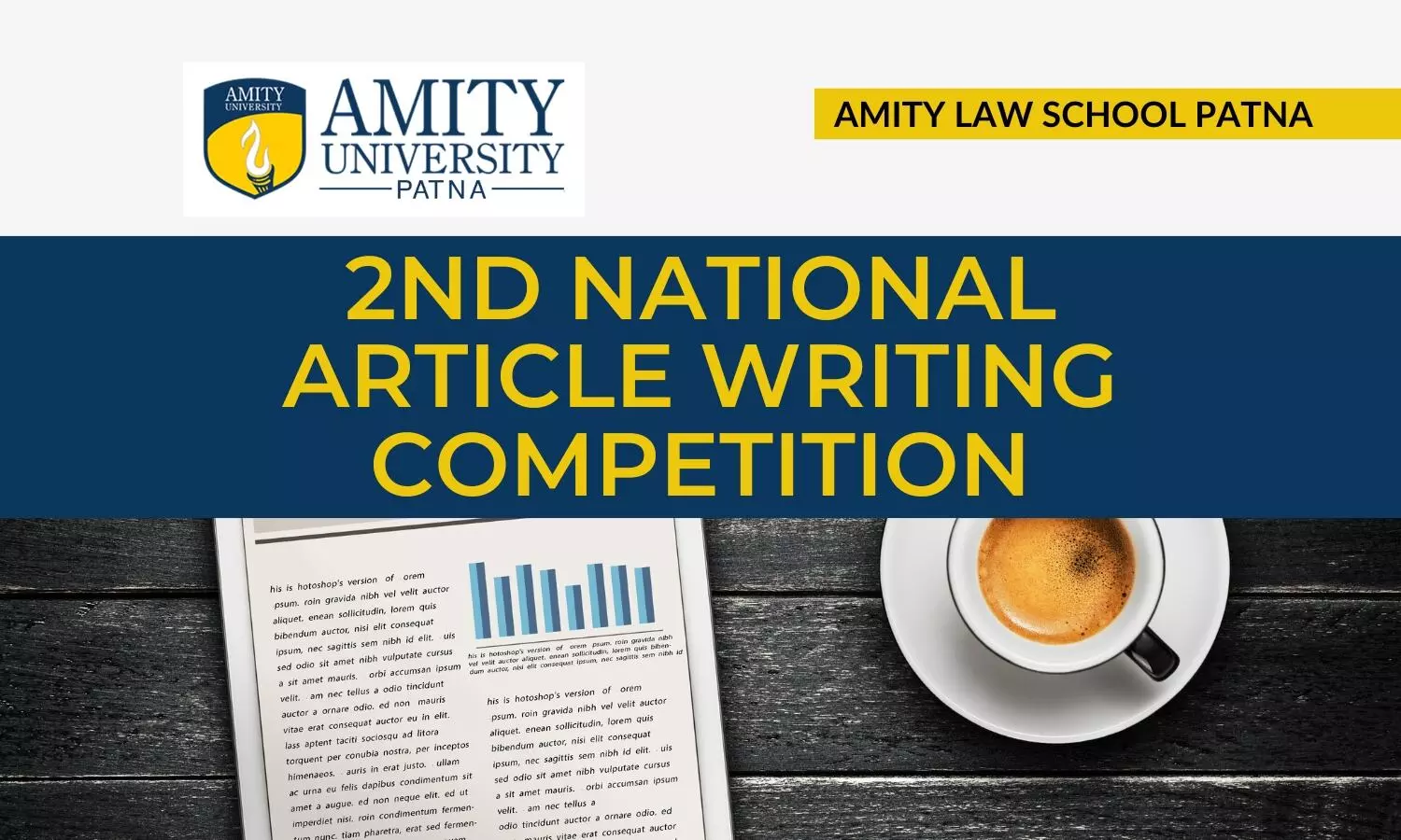 2nd National Article Writing Competition | Amity Law School Patna