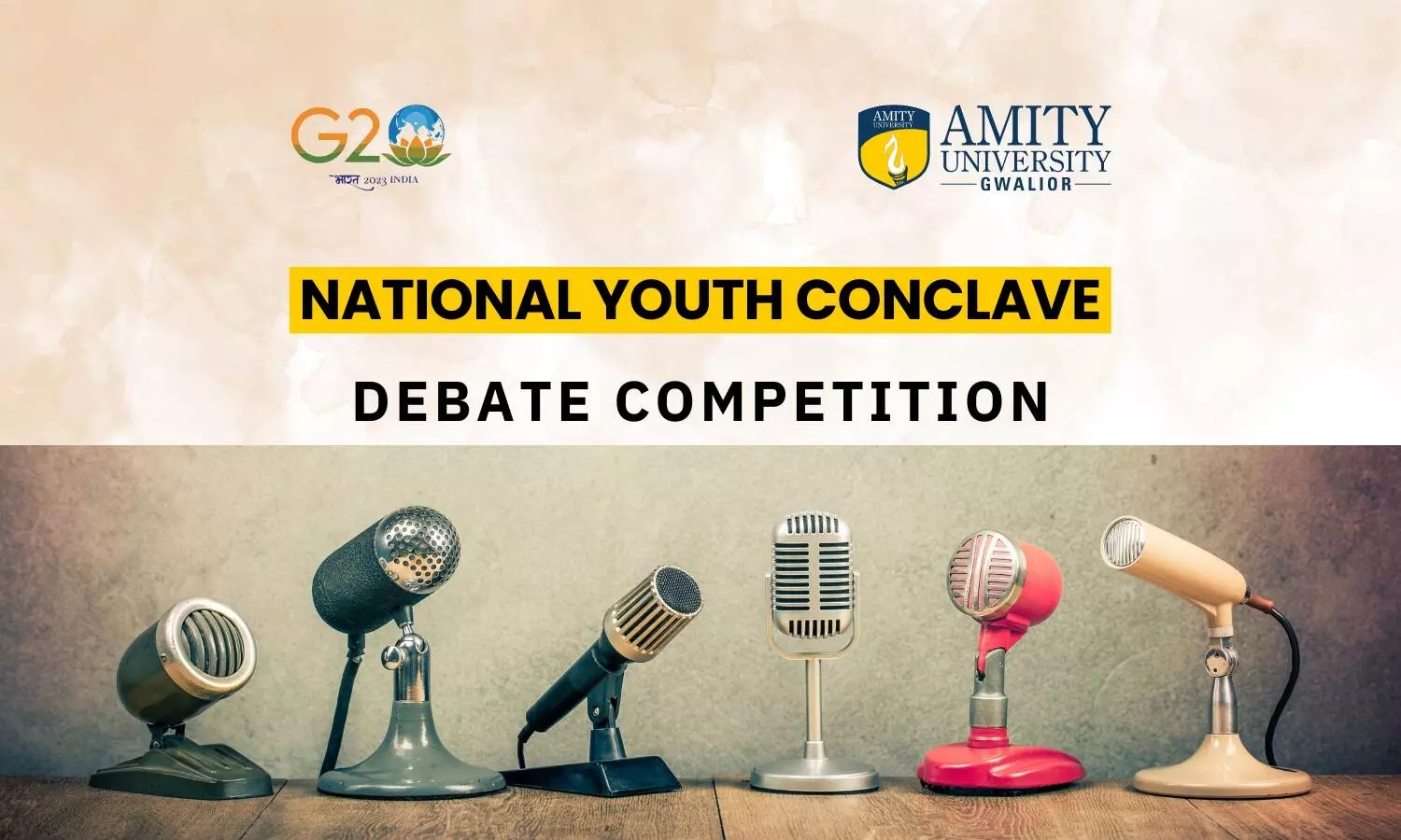 G20 Youth Conclave 2023: Debate Competition | Amity Law School, Gwalior