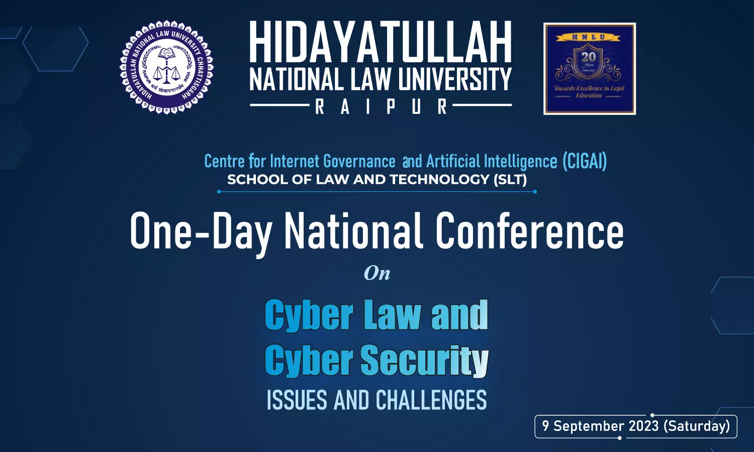 Virtual Conference on Cyber Law and Cyber Security | HNLU Raipur