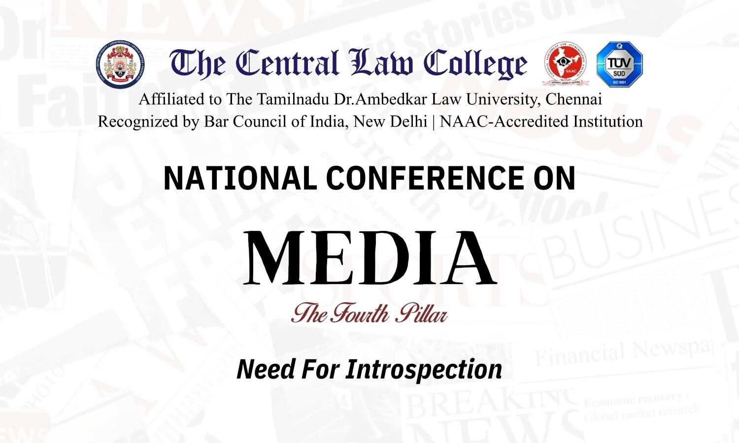 Conference Media The Fourth Pillar Need For Introspection Central