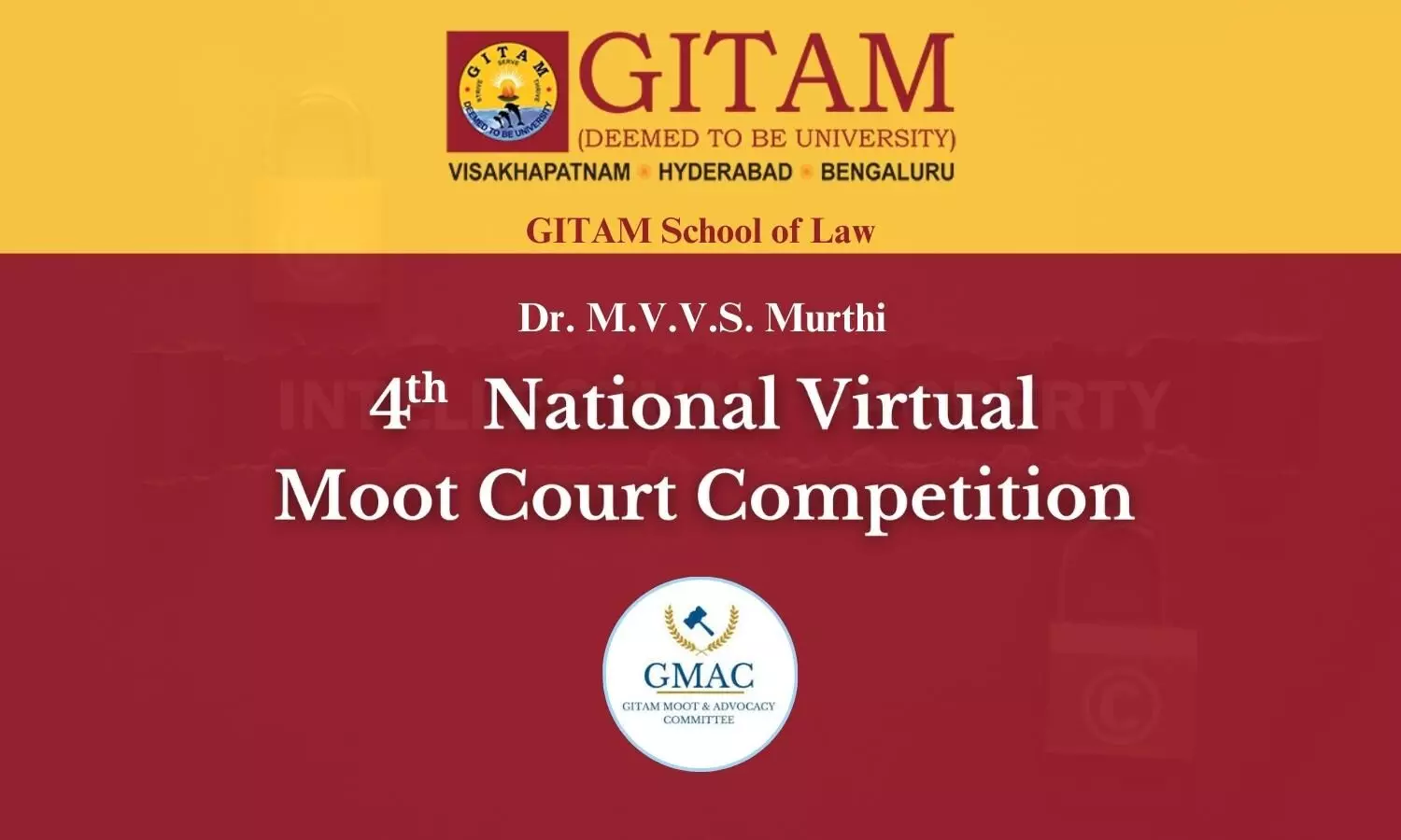 Dr. M.V.V.S. Murthi 4th National Moot Court Competition 2023 | GITAM School of Law