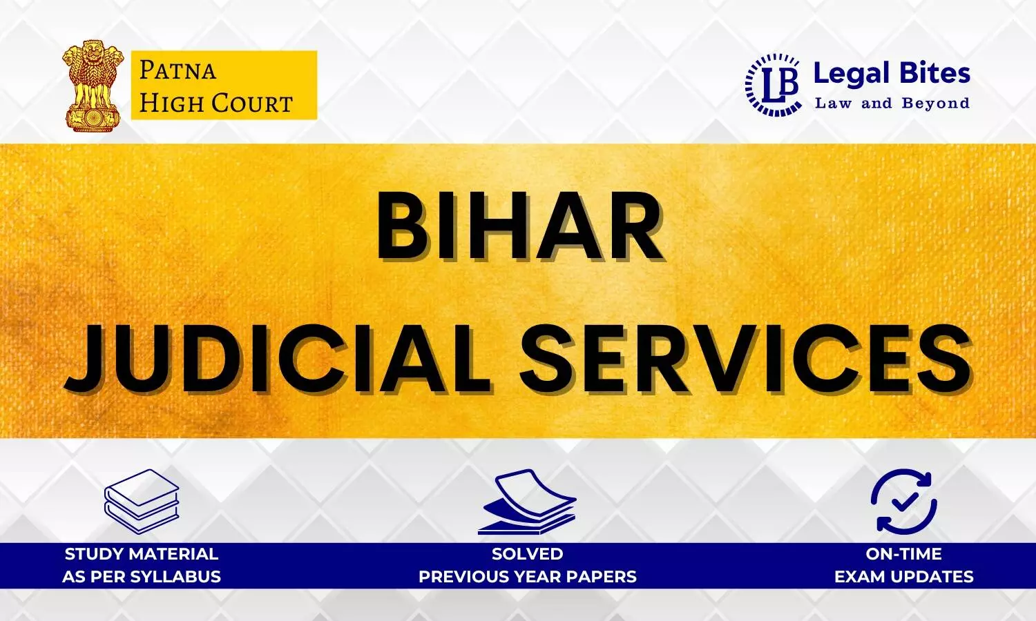 Bihar Judicial Services Exam (BJS): Study Material, Test Series and Tips