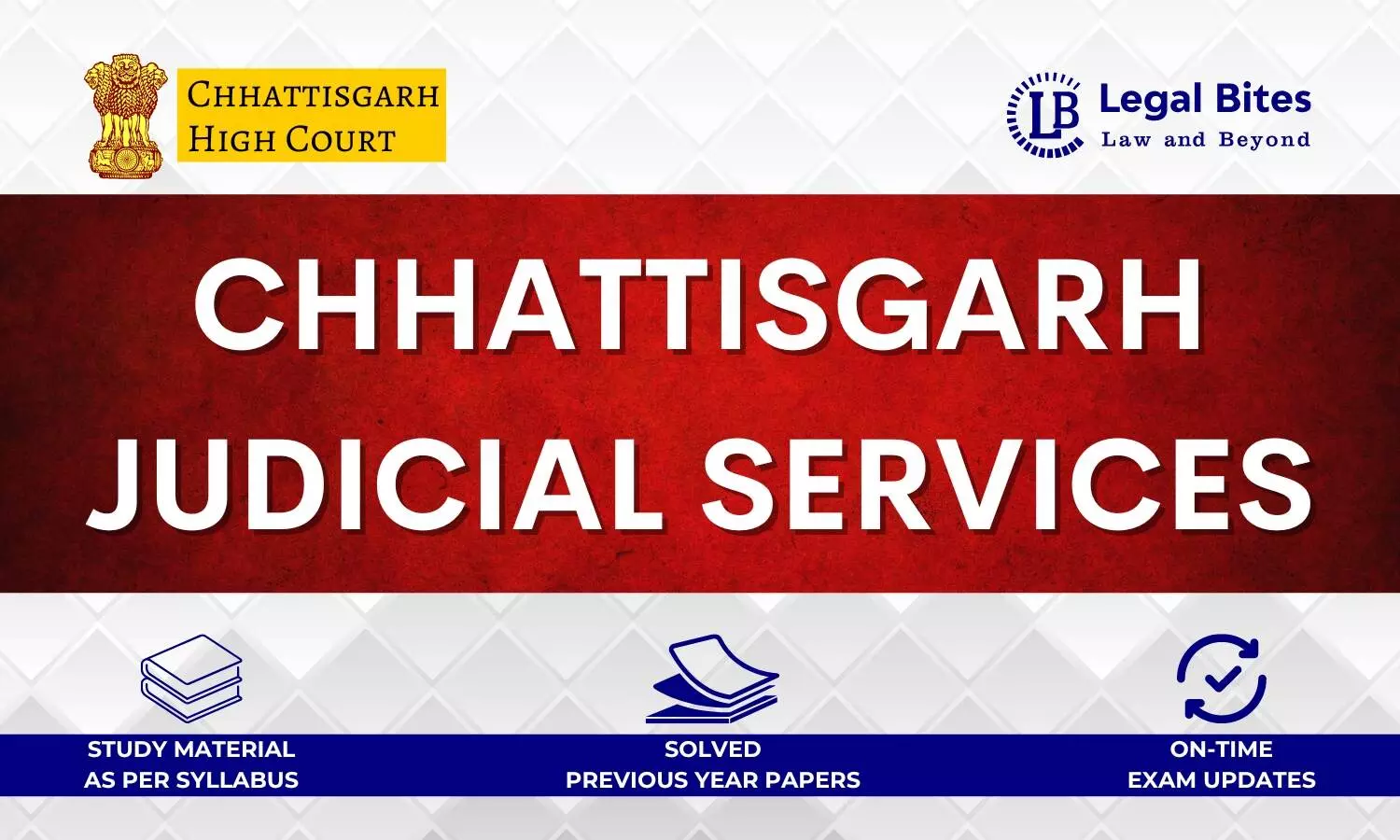 Chhattisgarh Judicial Services: Study Material, Test Series and Tips