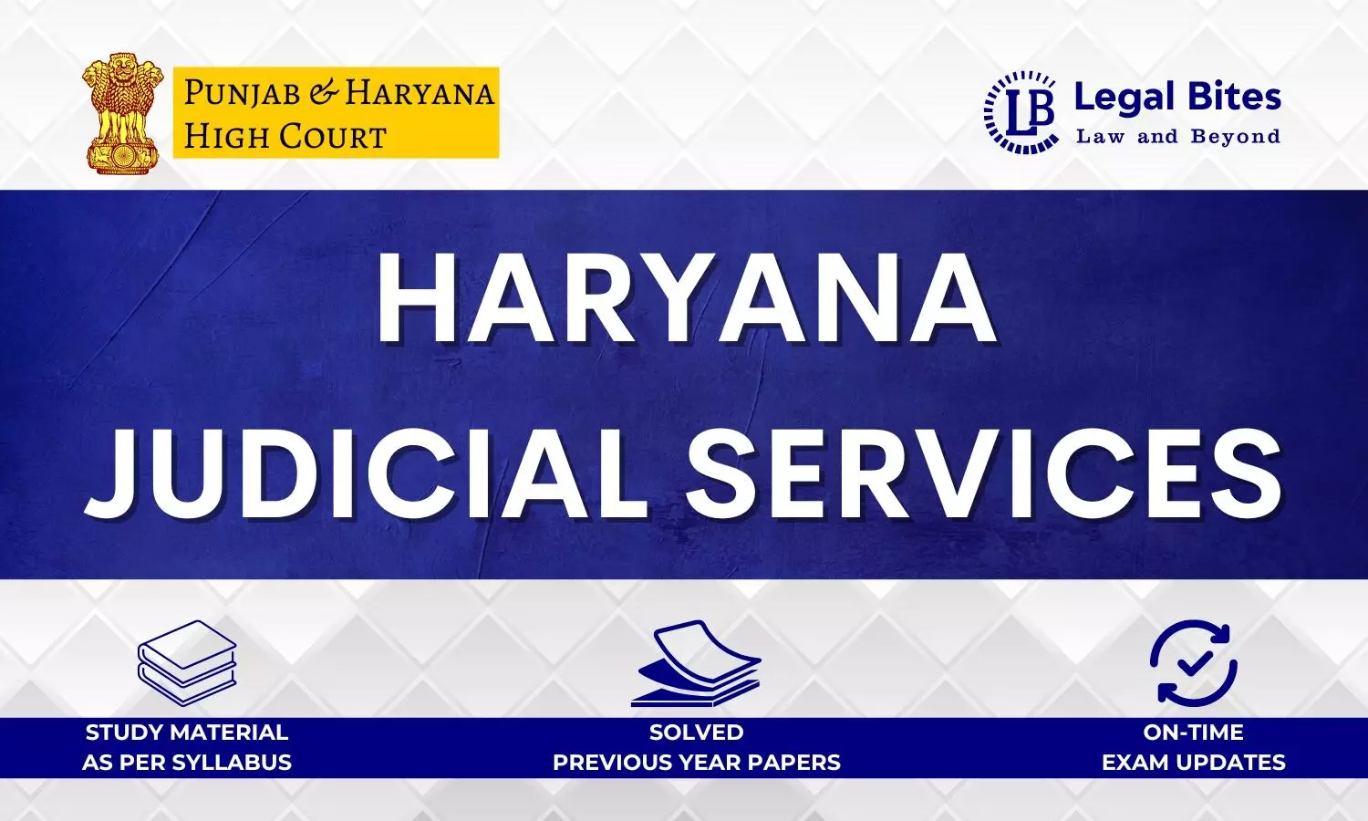 Haryana Judicial Service Exam (HJS): Study Material, Test Series and Tips