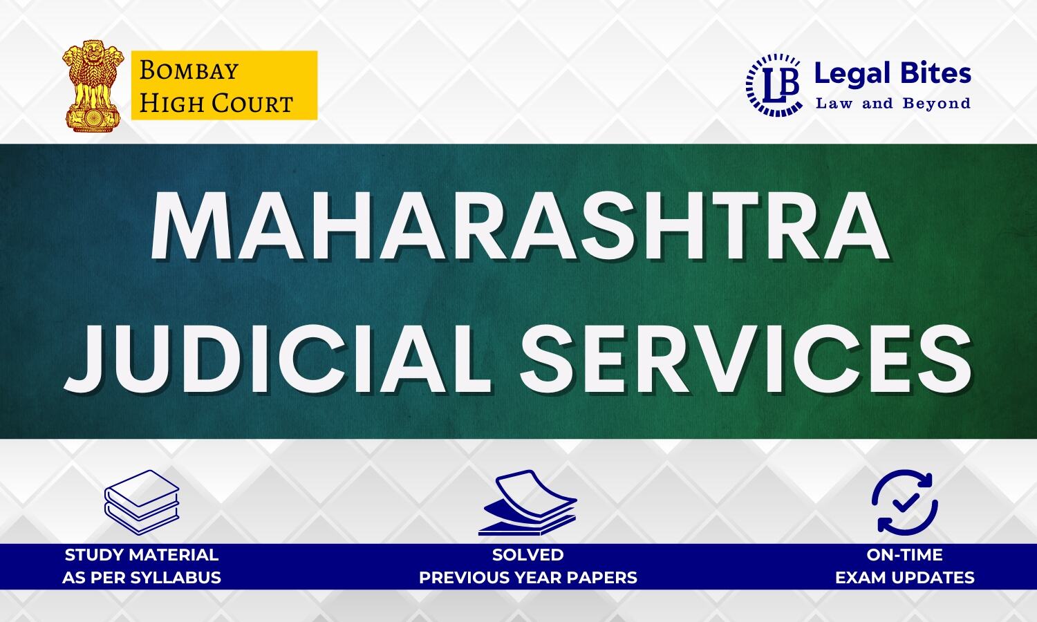 Maharashtra Judicial Services Study Material, Test Series and Tips