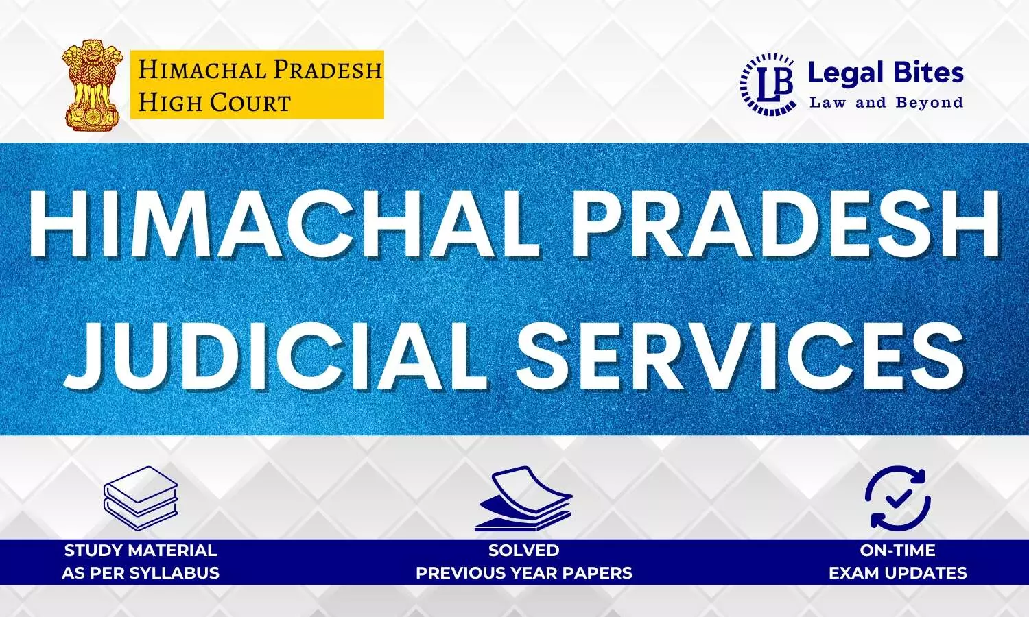 Himachal Pradesh Judicial Services Examination: Study Material, Test Series and Tips