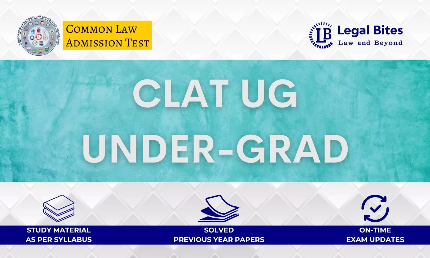 CLAT Study Material UG, Test Series and Tips