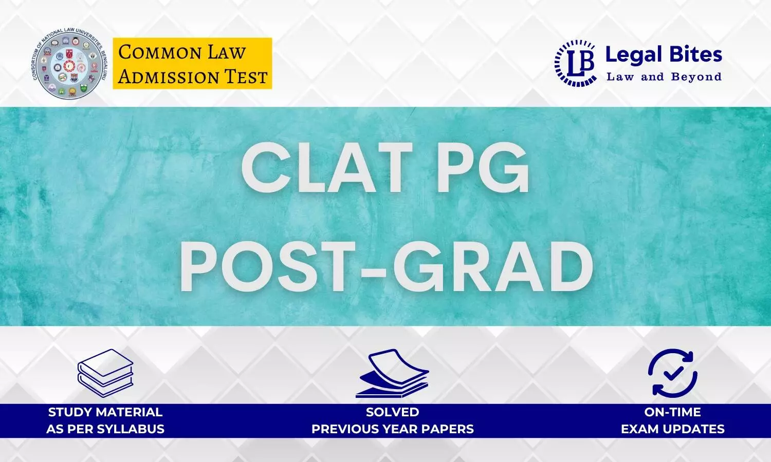 CLAT PG Study Material, Test Series and Tips