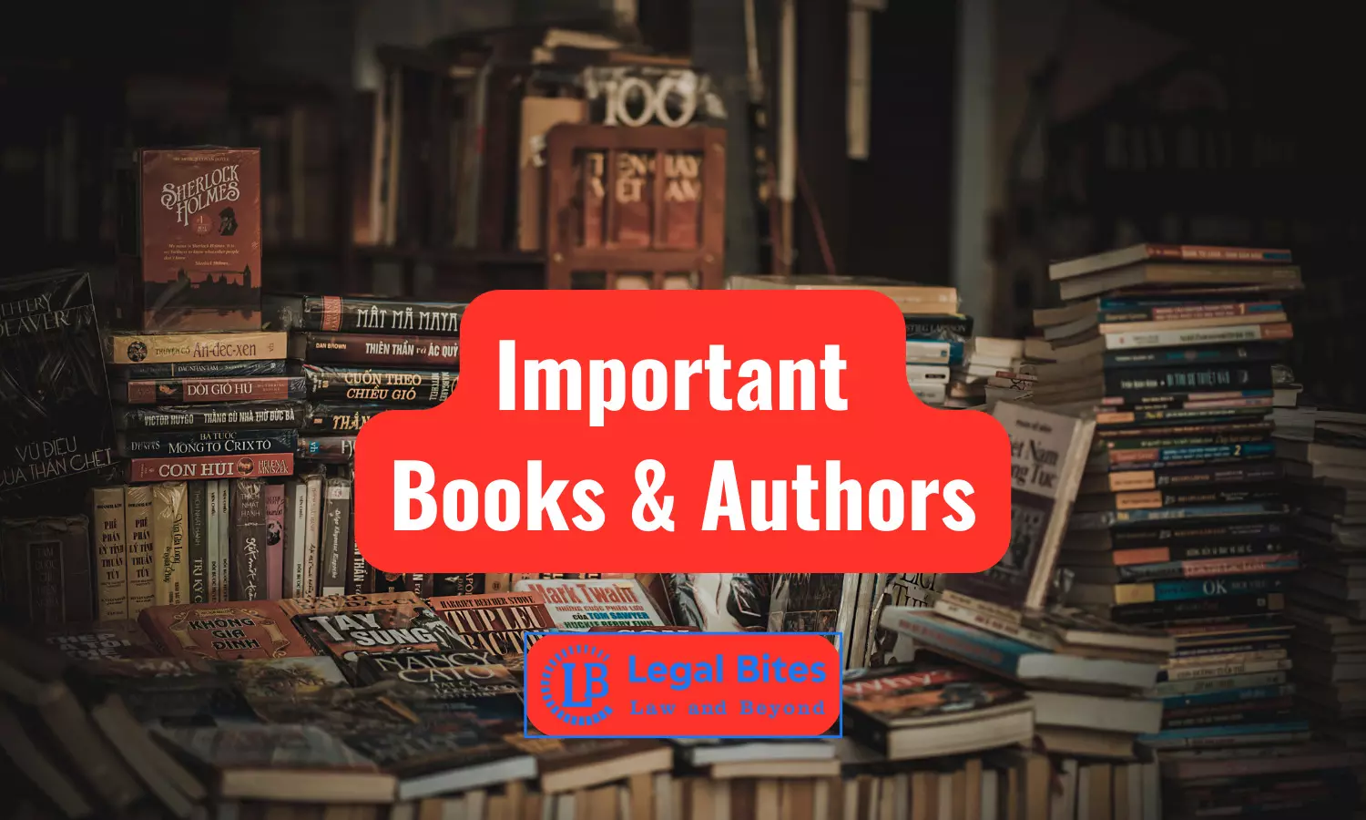 List of Important Books and Authors
