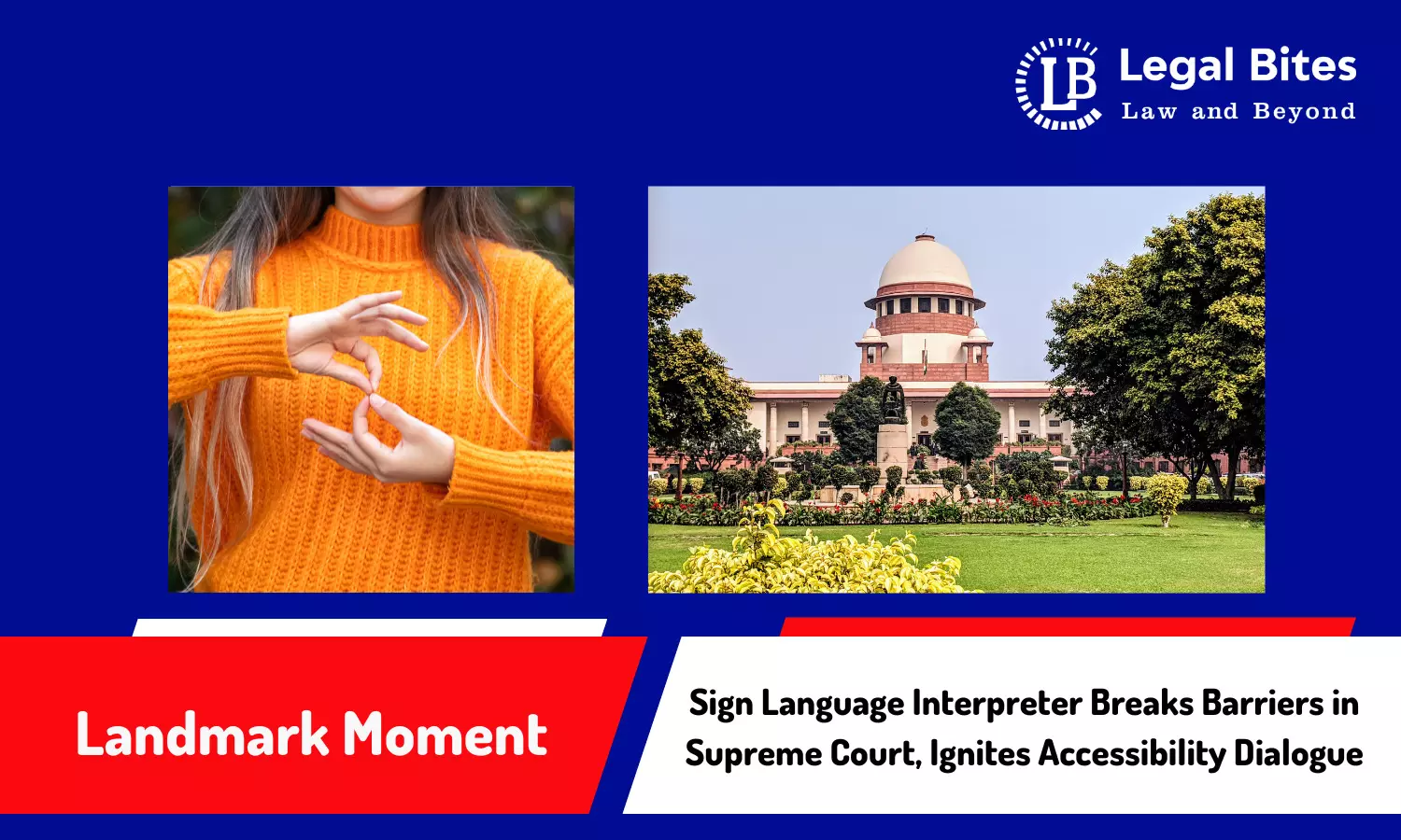 Landmark Moment: Sign Language Interpreter Breaks Barriers in Supreme Court, Ignites Accessibility Dialogue