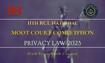 11th RCL National Moot Court Competition on Privacy Law 2023 Rayat College of Law, Punjab 11th RCL National Moot Court Competition on Privacy Law 2023 Rayat College of Law, Punjab