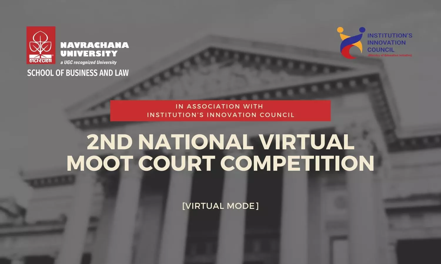 2nd National Virtual Moot Court Competition | Navrachana University