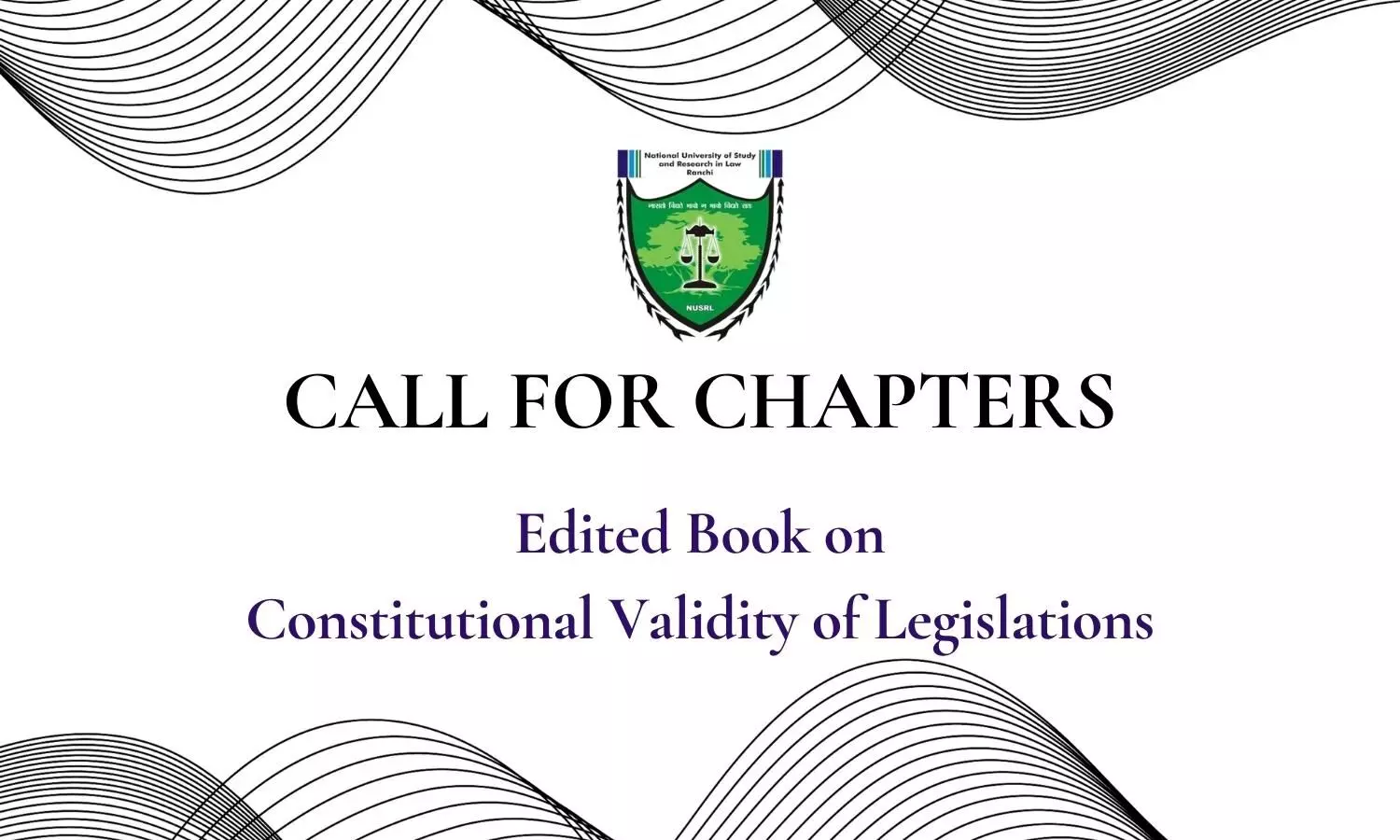 Edited Book on Constitutional Validity of Legislations