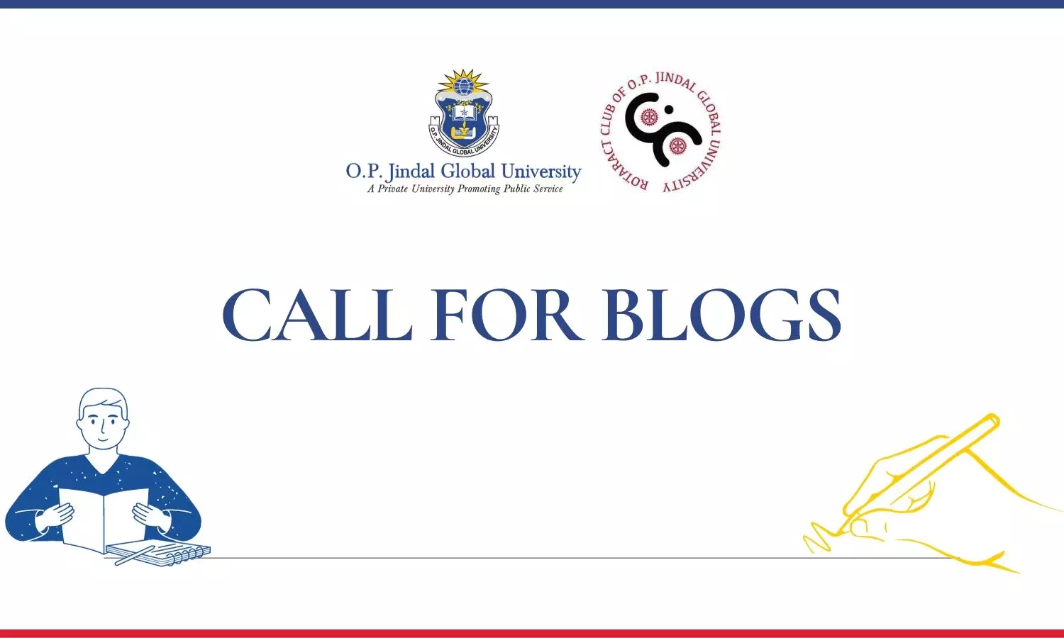 Call for Blogs: Rotaract Club, OP Jindal Global University Sonipat
