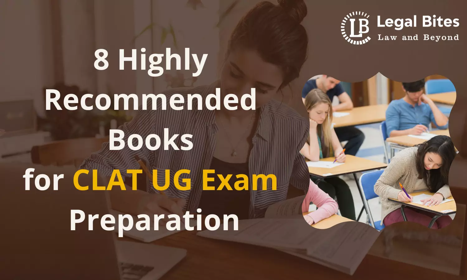 8 Highly Recommended Books for CLAT UG Exam Preparation