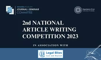 2nd National Article Writing Competition | University of Calcutta 2nd National Article Writing Competition | University of Calcutta
