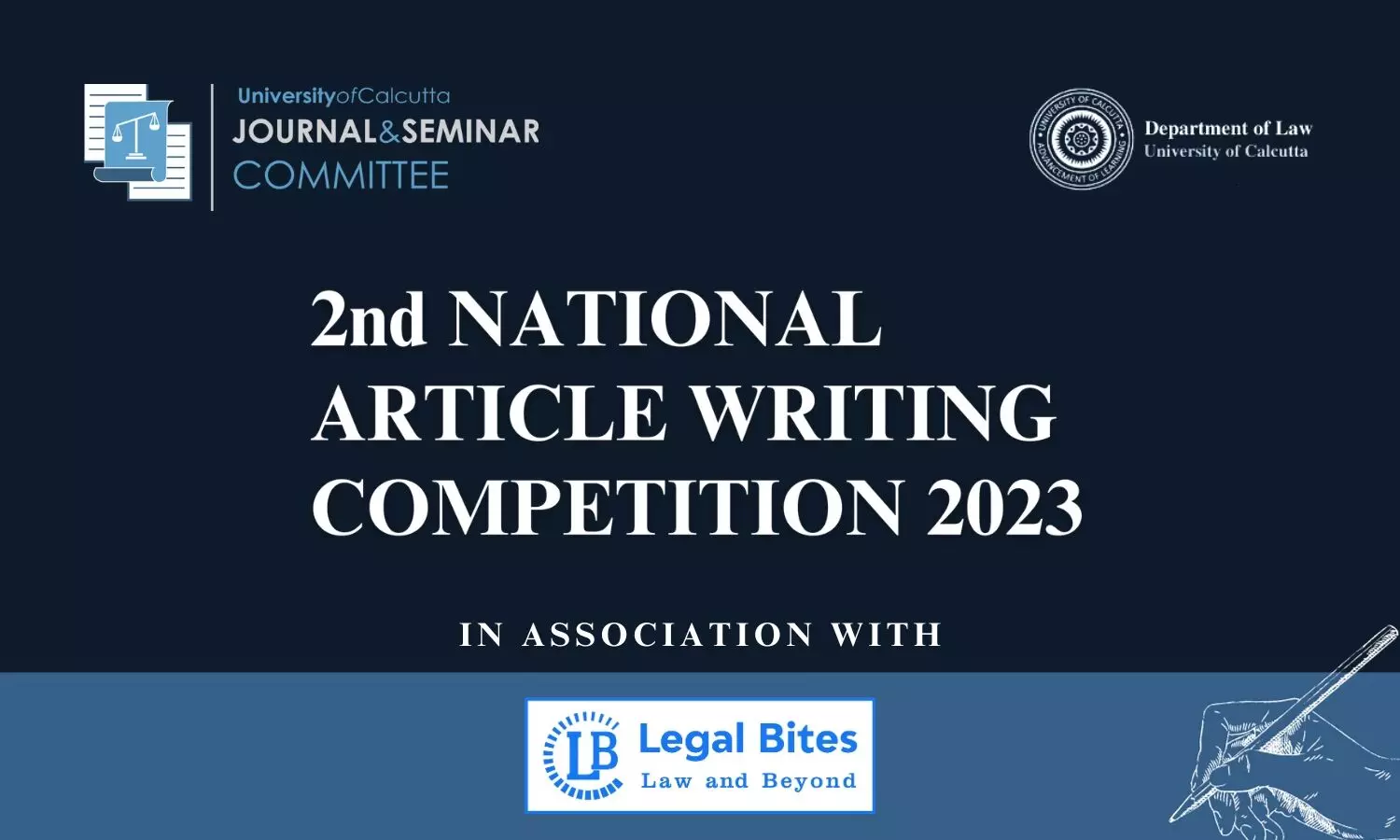 2nd National Article Writing Competition | University of Calcutta
