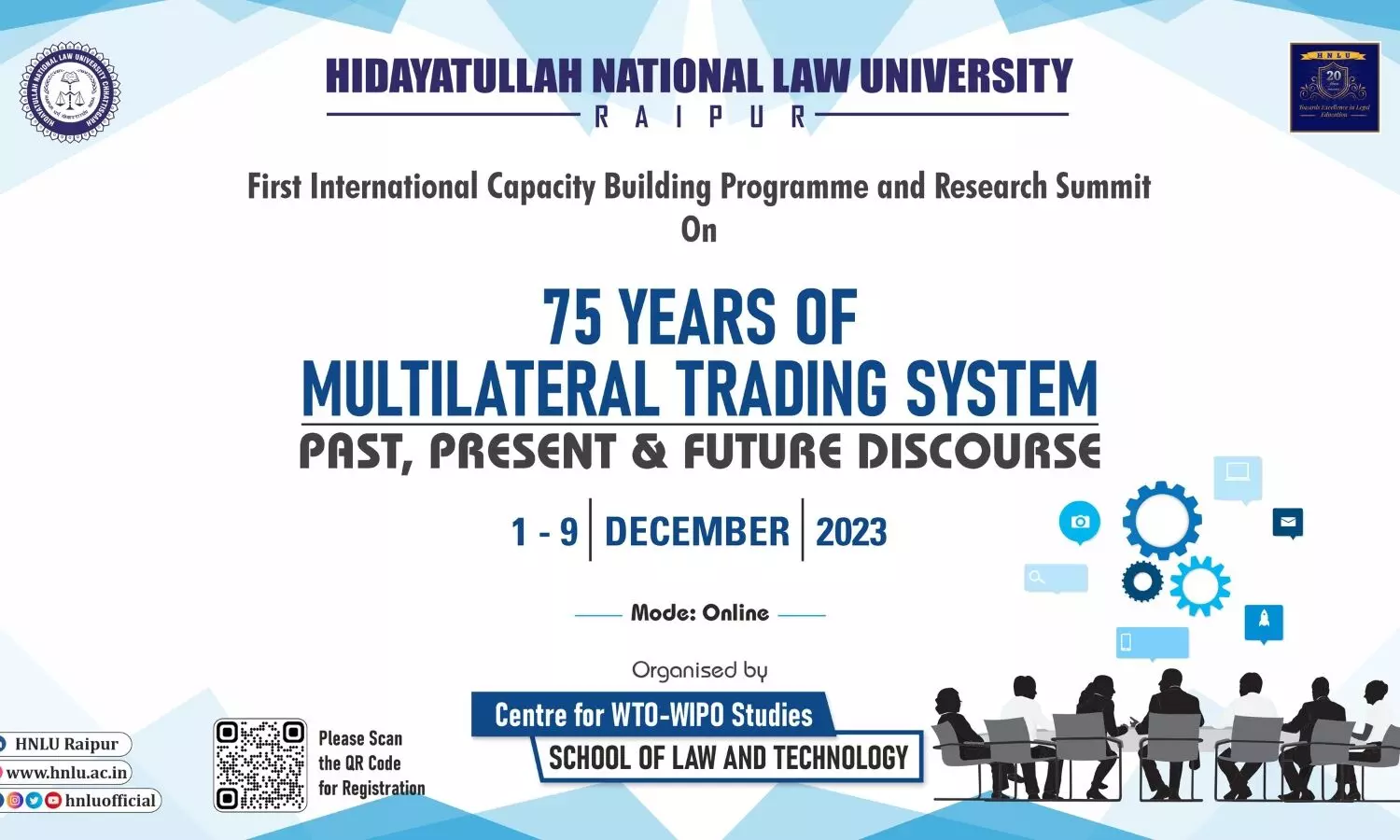 Call for Papers First International Capacity Building Programme and Research Summit  HNLU