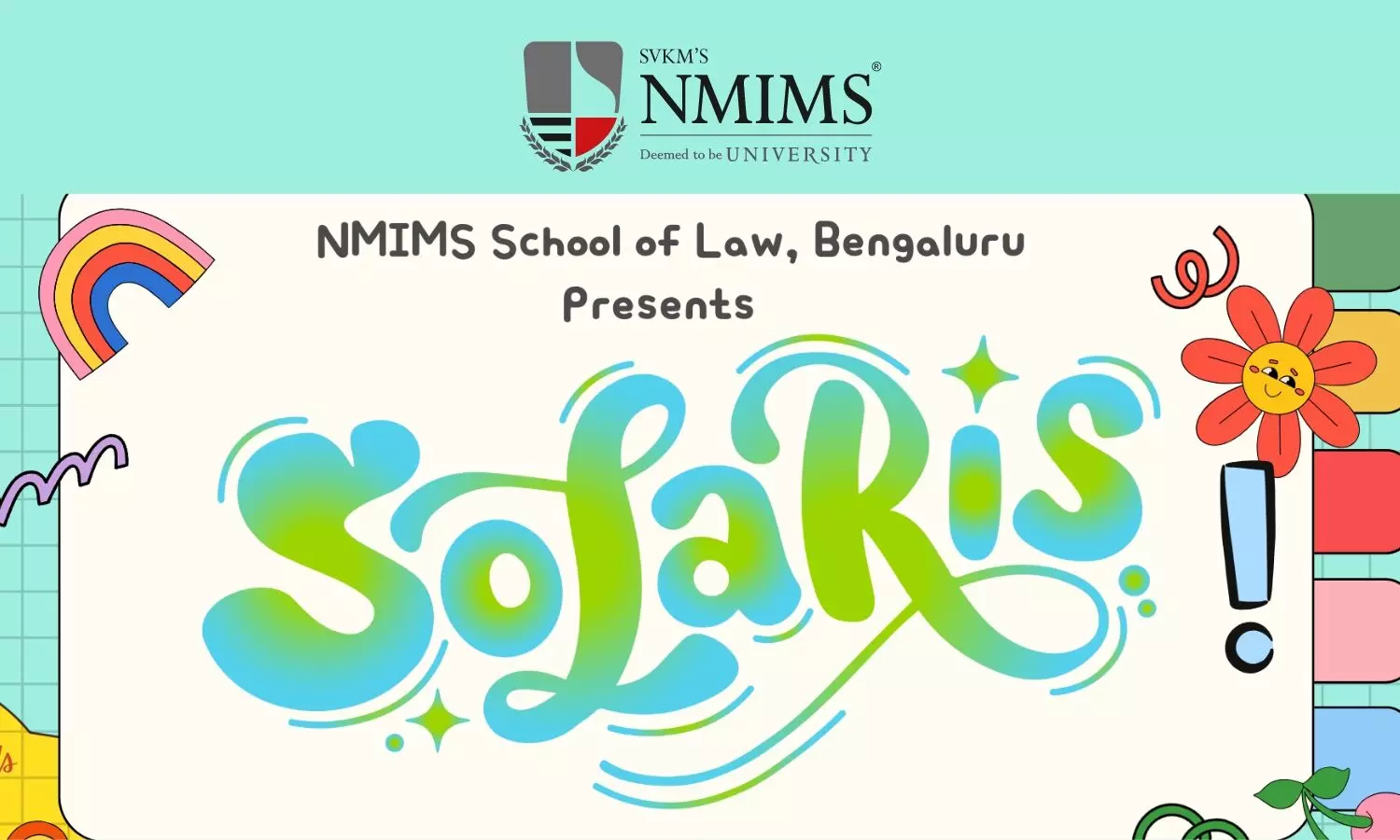Solaris 2024 - National Law Fest | NMIMS School of Law Bengaluru