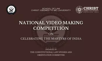 National Video Making Competition on Celebrating the Martyrs of India | CHRIST University, Bangalore