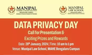 Call for Presentations: Data Privacy Day | Manipal Law School, Bengaluru Call for Presentations: Data Privacy Day | Manipal Law School, Bengaluru