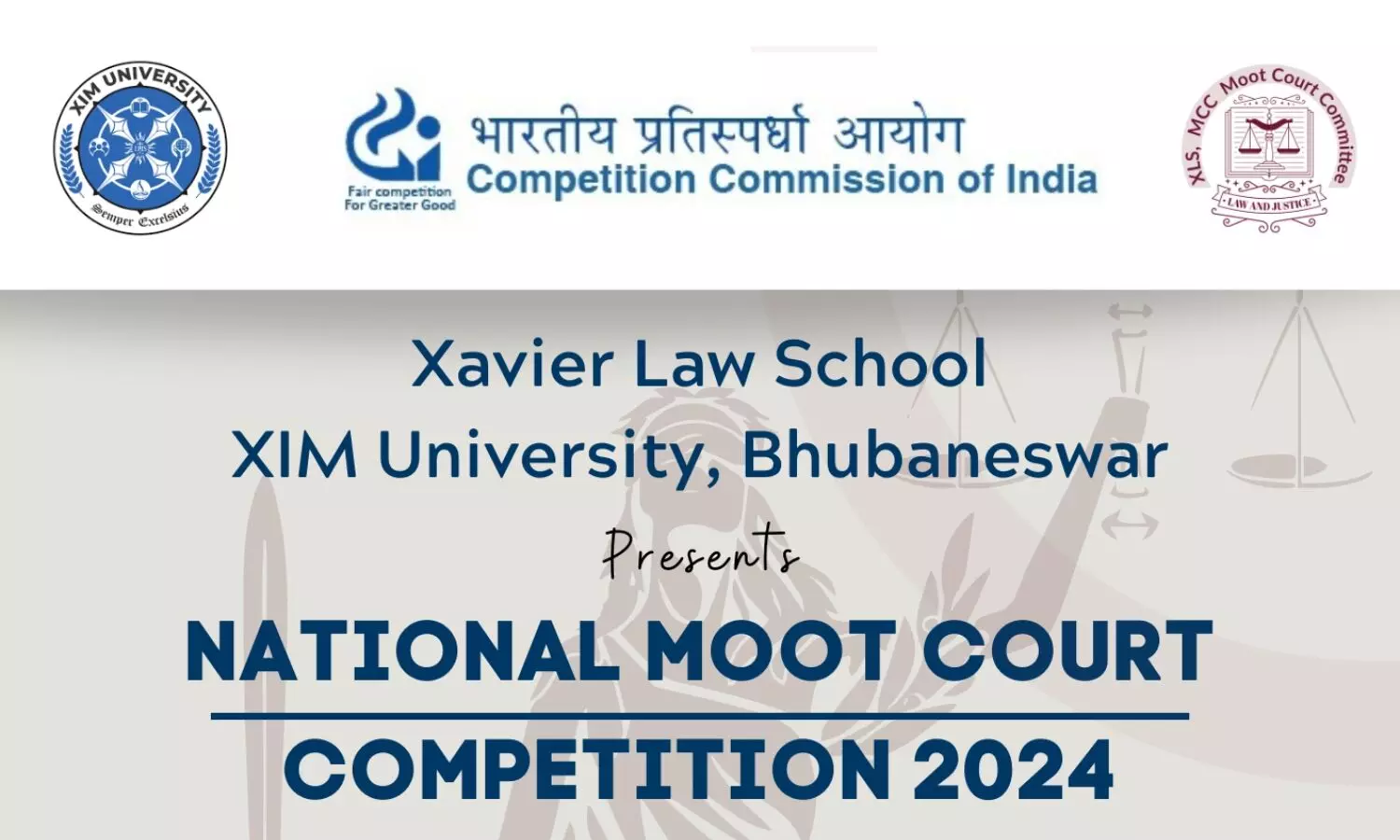 National Moot Court Competition 2024  Xavier Law School Bhubaneshwar